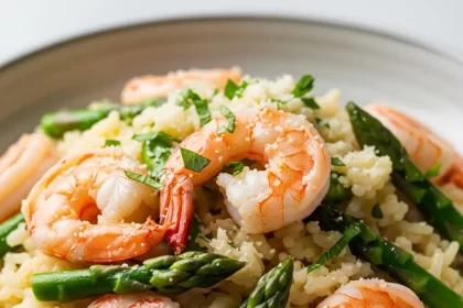 Savor the Sea and Garden: Shrimp & Asparagus Risotto Guide
