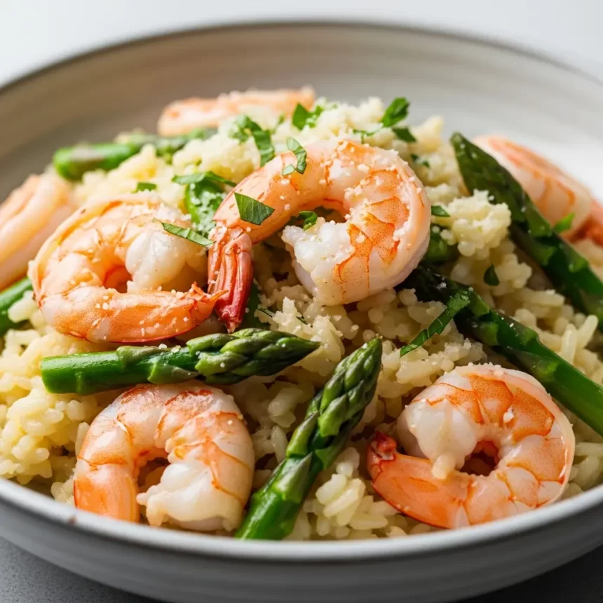 Savor the Sea and Garden: Shrimp & Asparagus Risotto Guide