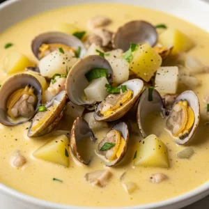 Creamy Keto Clam Chowder: Low-Carb Comfort in a Bowl