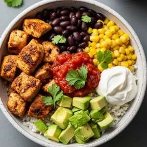 One-Pan Chicken Burrito Bowl: Flavor Meets Easy Cleanup
