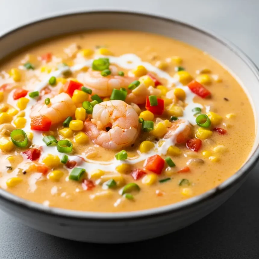 Creamy Shrimp and Corn Chowder: Simple Comfort in a Bowl