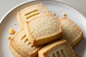 Decadent Buttery Gluten-Free Shortbread: A Crisp Delight