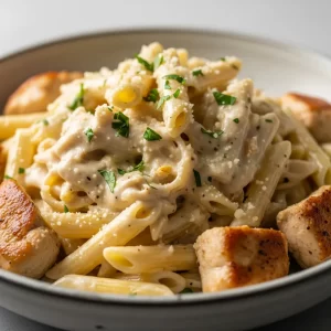 Creamy Garlic Parmesan Chicken Pasta: A Flavorful Feast