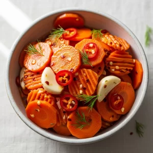 Fiery & Tangy: How to Make Spicy Pickled Carrots at Home
