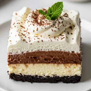 Decadent No-Bake Chocolate Lasagna: Layered Sweet Delight