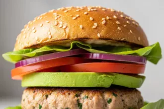 Nourish Your Cravings: Healthy Turkey Burgers with Avocado