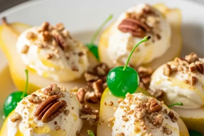 Southern Pear Salad Delight: Creamy Mayonnaise Twist