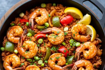 Spice Up Dinner: One-Pot Cajun Shrimp and Rice Recipe