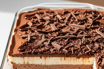 Decadent No-Bake Chocolate Lasagna: Layered Sweet Delight