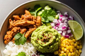 One-Pan Chicken Burrito Bowl: Flavor Meets Easy Cleanup