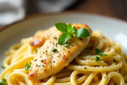 Garlic Parmesan Chicken Pasta: A Creamy Comfort Classic