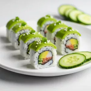Fresh Flavors: Crafting Perfect Avocado Cucumber Sushi Rolls