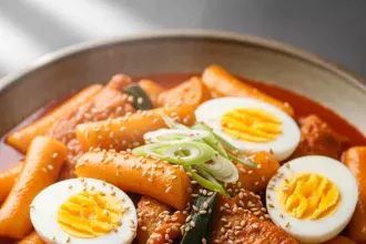 Tteokbokki Unveiled: The Fiery Delight of Spicy Rice Cakes