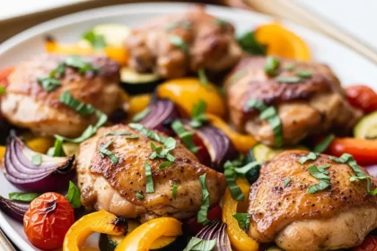 One-Pan Balsamic Chicken & Veggies: Simple, Flavor-Packed Meal