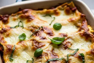 Delicious Keto Lasagna Made with Zucchini Noodles Twist