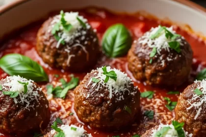 Savor the Flavor: Perfect Baked Italian Beef Meatballs Recipe
