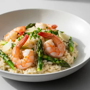 Savor the Sea and Garden: Shrimp & Asparagus Risotto Guide