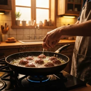 Timeless Flavor: Classic Spaghetti with Savory Beef Meatballs 