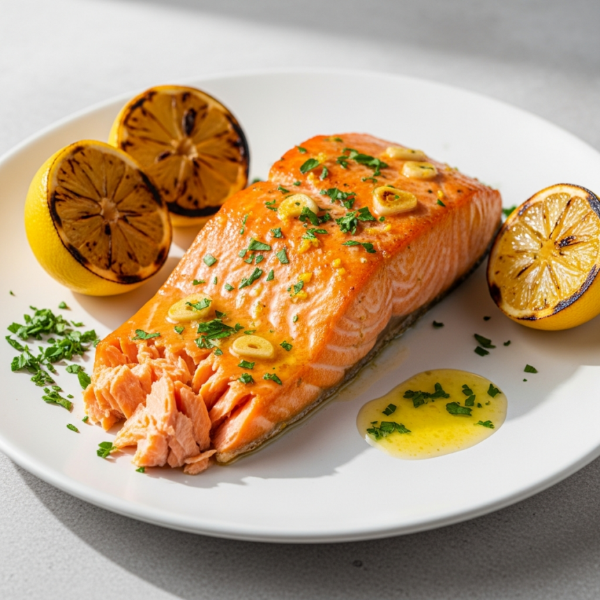 Zesty Keto Lemon Garlic Salmon: A Flavorful Low-Carb Delight