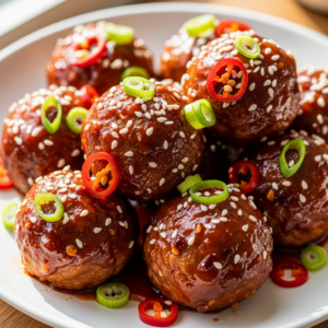 Firecracker Chicken Meatballs: A Spicy Twist to Classic Bites