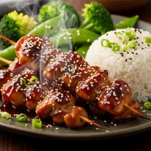 Savory Teriyaki Chicken Skewers: Easy Recipe to Savor