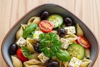 Mediterranean Pasta Salad with Olives: A Zesty Twist on Classics