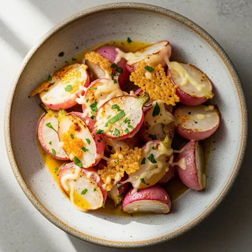 Keto Garlic Parmesan Radishes: A Low-Carb Flavor Boost