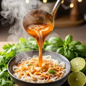 Spice & Comfort: Discover Thai Red Curry Noodle Soup Magic