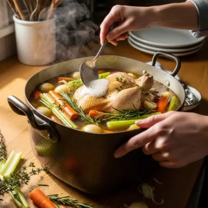 The Cozy Comfort of Homestyle Chicken Noodle Soup