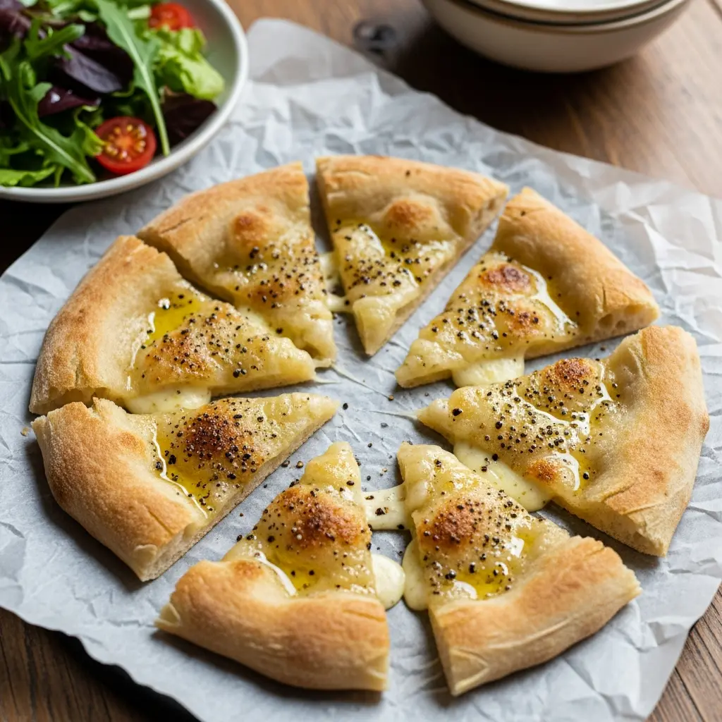 Focaccia di Recco with Cheese: Italy’s Melty Golden Treasure