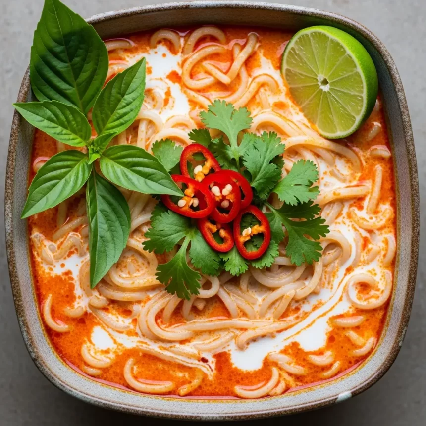 Spice & Comfort: Discover Thai Red Curry Noodle Soup Magic