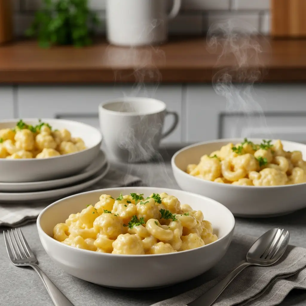Creamy Keto Cauliflower Mac and Cheese: Low-Carb Comfort Delight