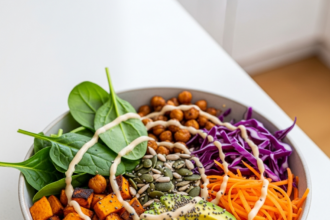 Boost Your Health with Colorful Vegan Superfood Grain Bowls
