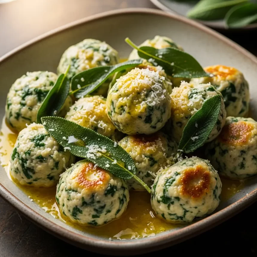 Fluffy Ricotta & Spinach Gnudi: A Delicious Italian Delight
