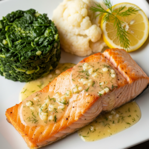 Zesty Keto Lemon Garlic Salmon: A Flavorful Low-Carb Delight