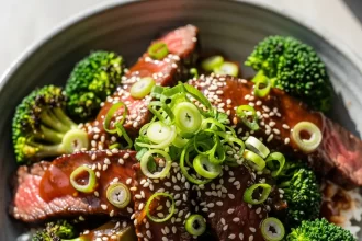 Quick & Savory: Twenty-Minute Beef and Broccoli Delight