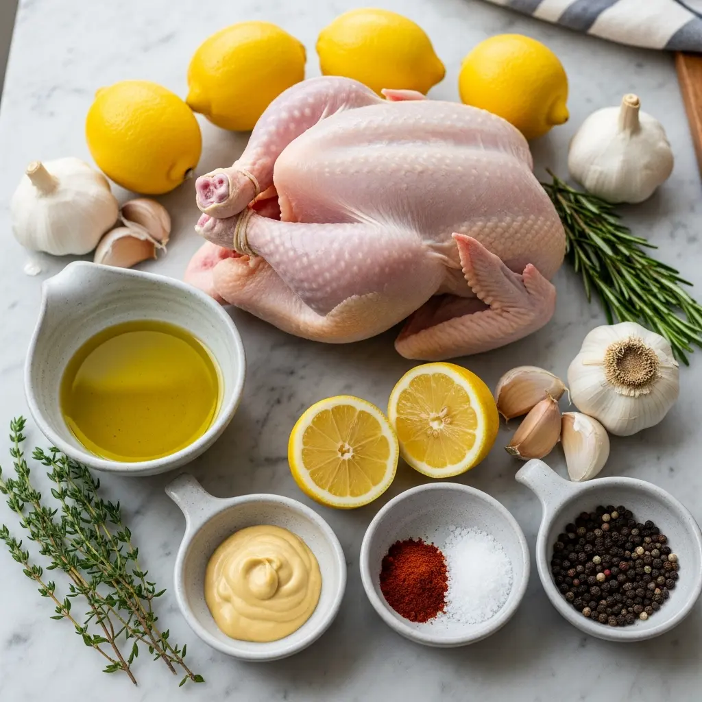 Zesty Keto Lemon-Garlic Roasted Chicken: A Flavorful Feast