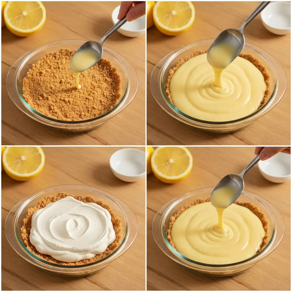 Zesty Lemon Lush: A Refreshing Layered Dessert