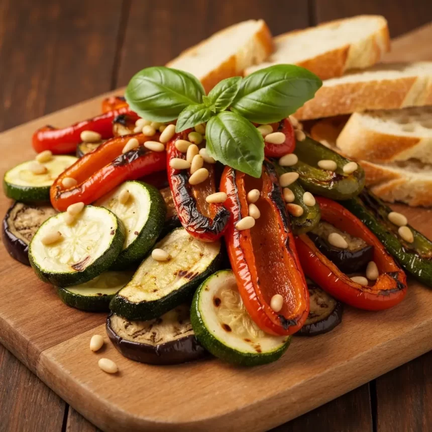 Colorful Roasted Vegetable Antipasto Platter: A Flavorful Guide