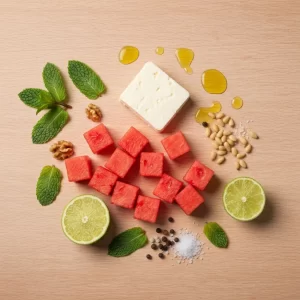 Refreshing Watermelon & Feta Salad with Mint: A Flavor Fusion