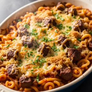 Savor the Comfort: Beef and Noodle Casserole Delight