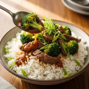 Quick & Savory: Twenty-Minute Beef and Broccoli Delight