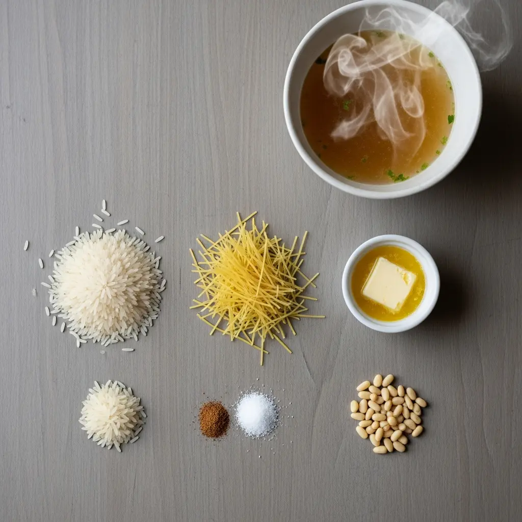 Savor Lebanese Rice Pilaf with Toasted Vermicelli Magic