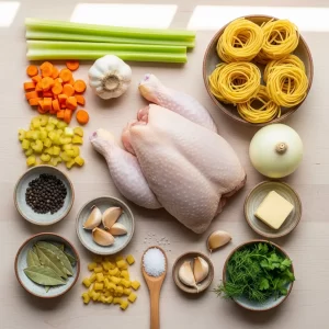 The Cozy Comfort of Homestyle Chicken Noodle Soup