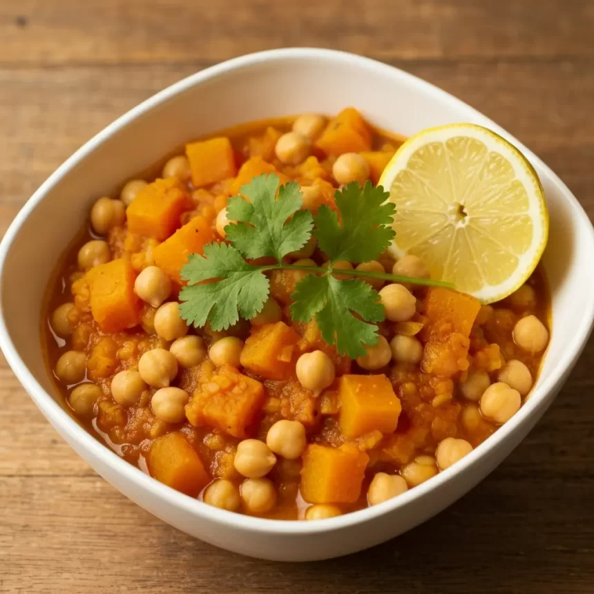 Hearty Butternut Squash & Chickpea Stew: A Flavorful Feast