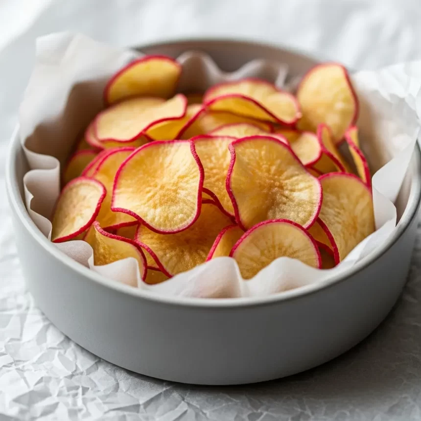Crispy Air Fryer Keto Radish Chips: A Low-Carb Delight