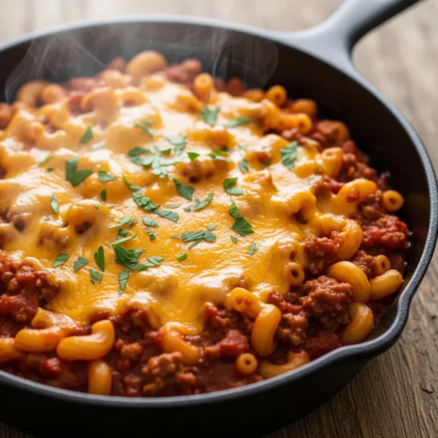 One-Pot American Goulash: Simple Comfort in Every Bite