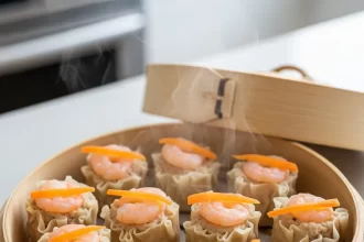 Savory Shumai: The Perfect Chicken & Shrimp Delight