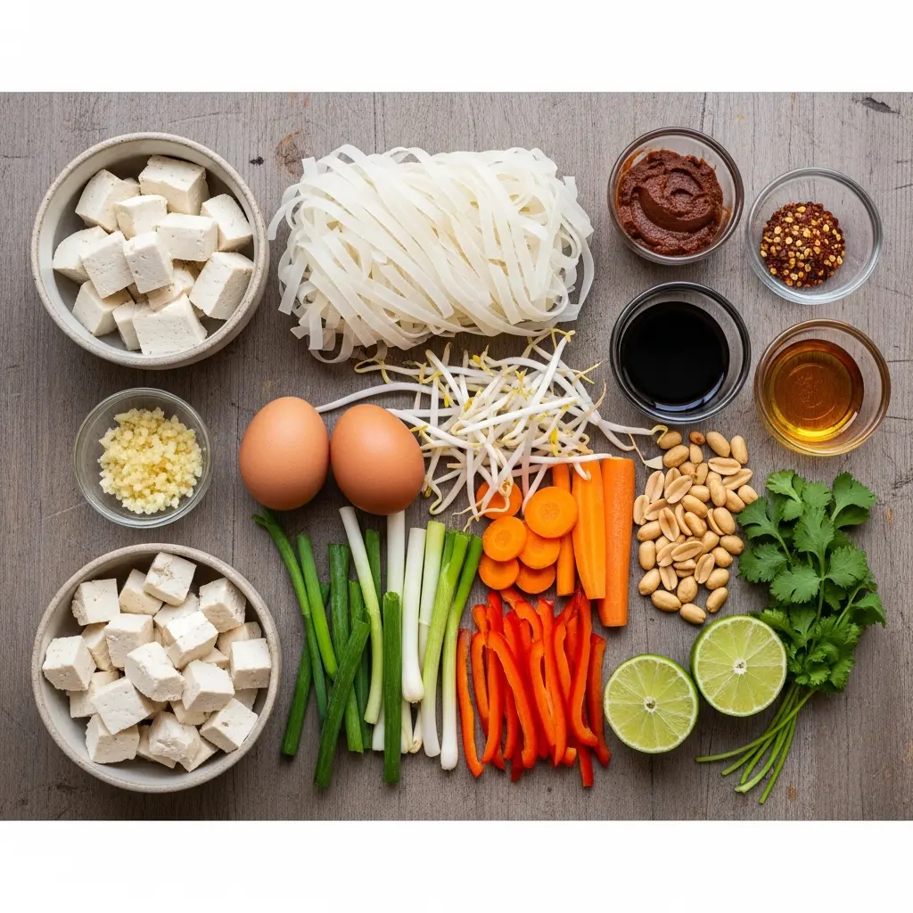 Savor the Flavors: Easy Vegetarian Tofu Pad Thai Recipe