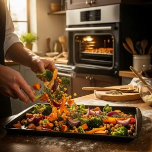 Savor the Flavor: Roasted Veggie & Chickpea Gyros Delight